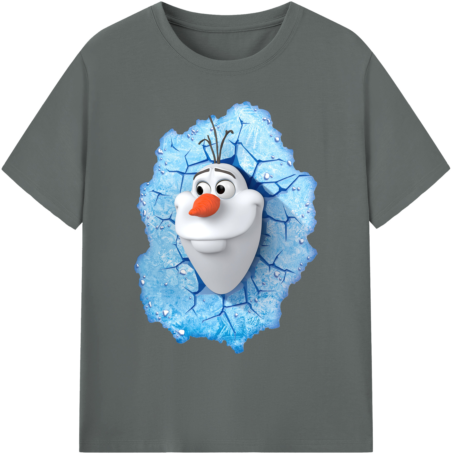 （画像用） アナと雪の女王 アンナ エルサ Frozen Anna Elsa 綿100％ メンズ半袖Tシャツ｜肌触りやわらか＆通気性